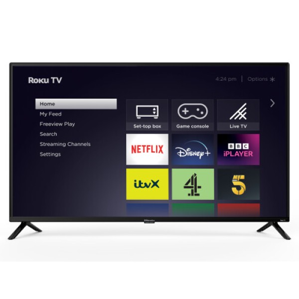 EMtronics Roku TV Pintar 40 inci Full HD, dengan Freeview Play dan Aplikasi